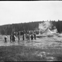 Old Faithful Crowd
