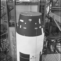 Saturn IB S-IVB Stage During Assembly