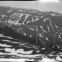 Snowy Mountain Ridge